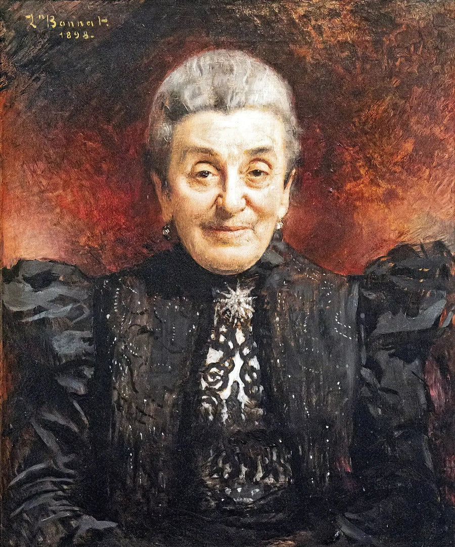 Ritratto di donna anziana - Léon Bonnat
