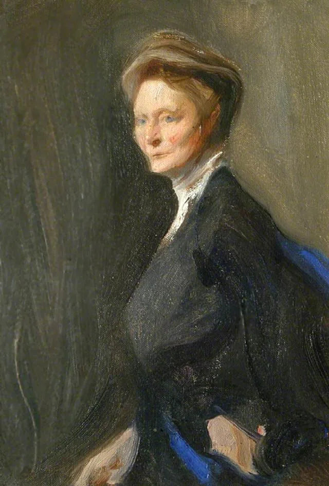 Ritratto di Dame Emily Penrose (1858–1942) (schizzo) - Philip de Laszlo