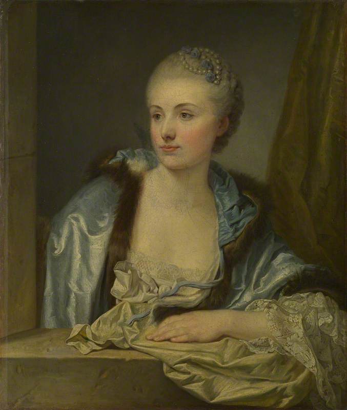 Ritratto di dama (Madame de Gléon ?) - Jean-Baptiste Greuze