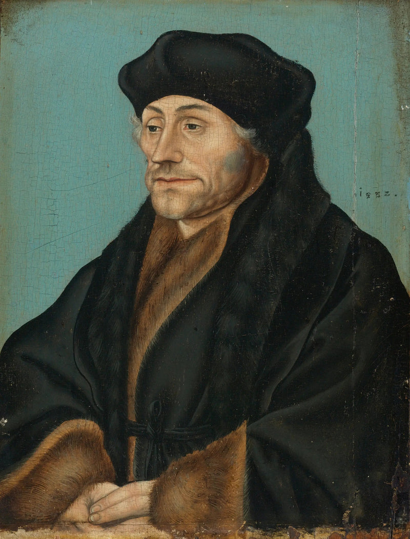 Ritratto di Desiderius Erasmus - Lucas Cranach il Vecchio