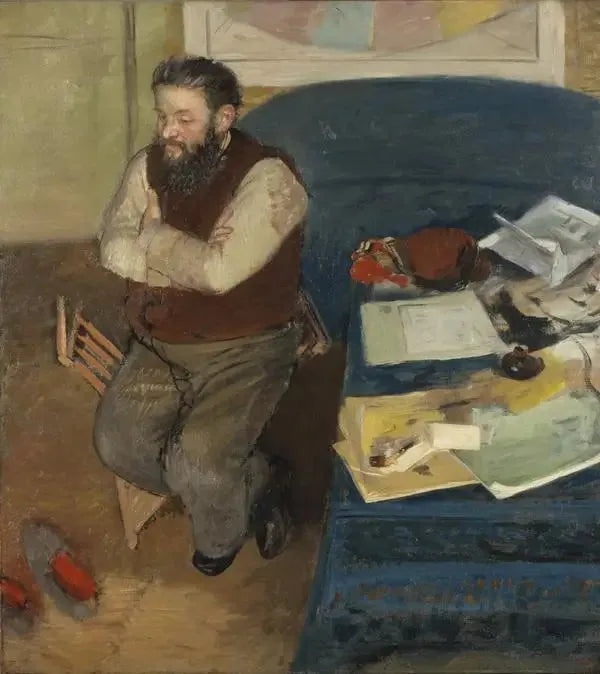 ritratto di Diego Martelli - Edgar Degas