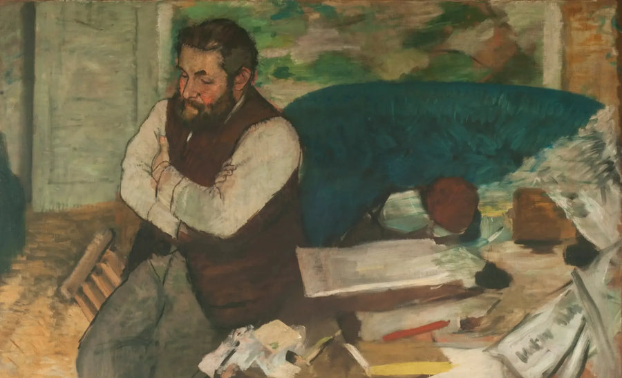Ritratto di Diego Martelli - Edgar Degas