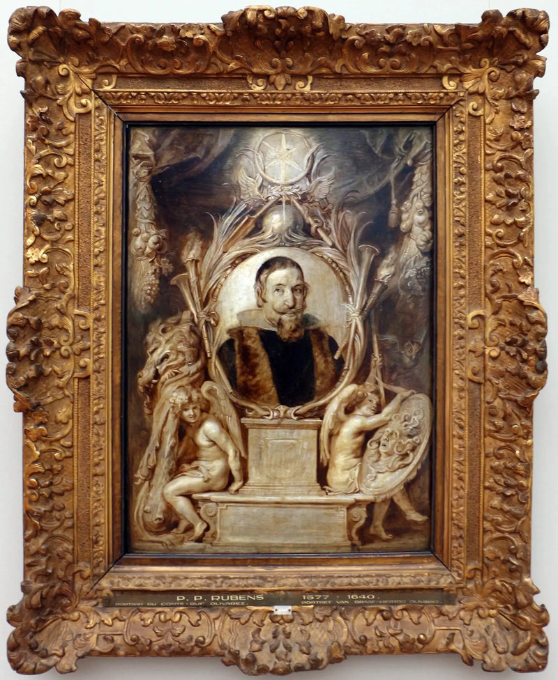 Ritratto di Don Gasparo de Guzmàn y Pimentel, conte-duca d'Olivares, duca di San Lucar de Barrameda (1587-1645) - Peter Paul Rubens