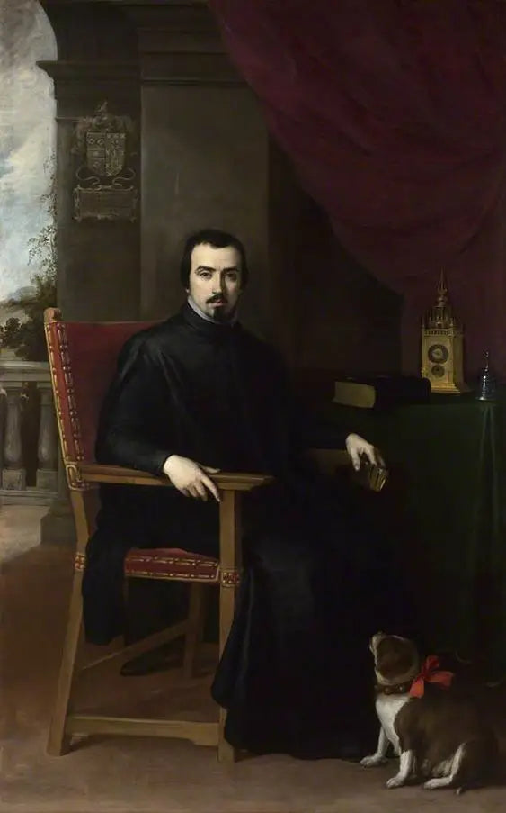 Ritratto di Don Justino de Neve - Bartolomé Esteban Murillo