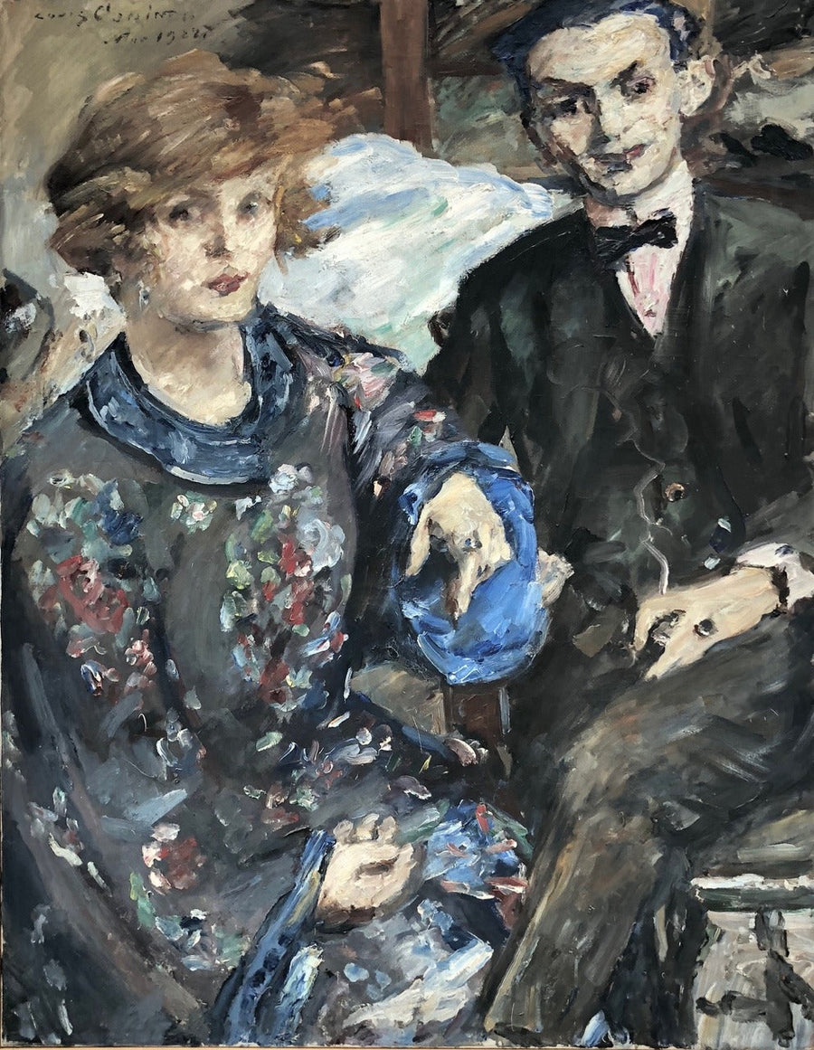 Ritratto di Erich Goeritz e sua moglie - Lovis Corinth
