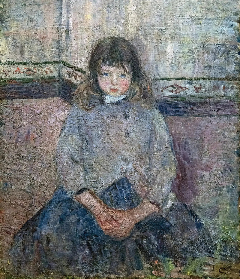 Ritratto di Félix Pissarro in gonna - Camille Pissarro