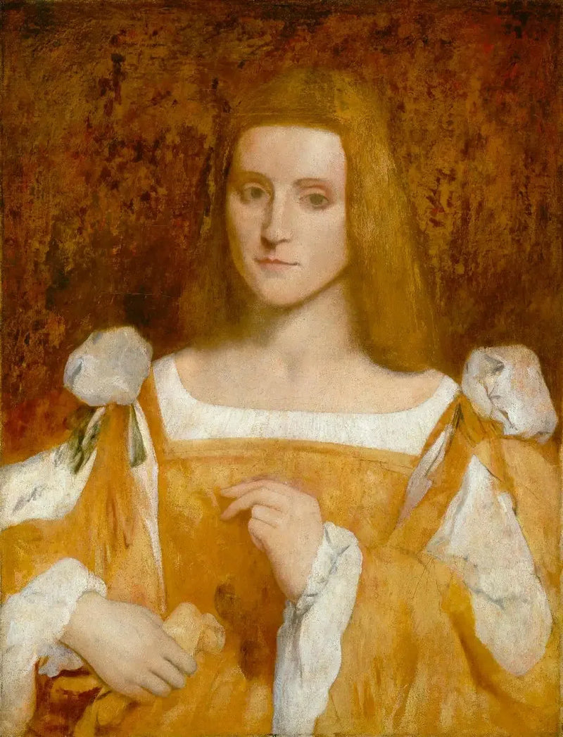 Ritratto di donna secondo Caroto - Edgar Degas