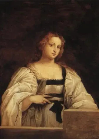 Portrait de femme - David Teniers le Jeune image 1 copie peinte à la main à l’huile
