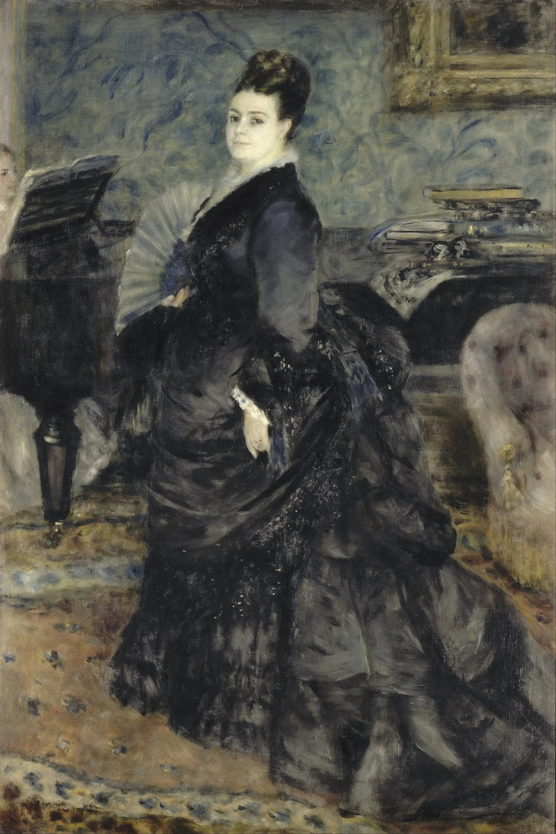 Ritratto di donna, detto di Mme Georges Hartmann - Pierre-Auguste Renoir