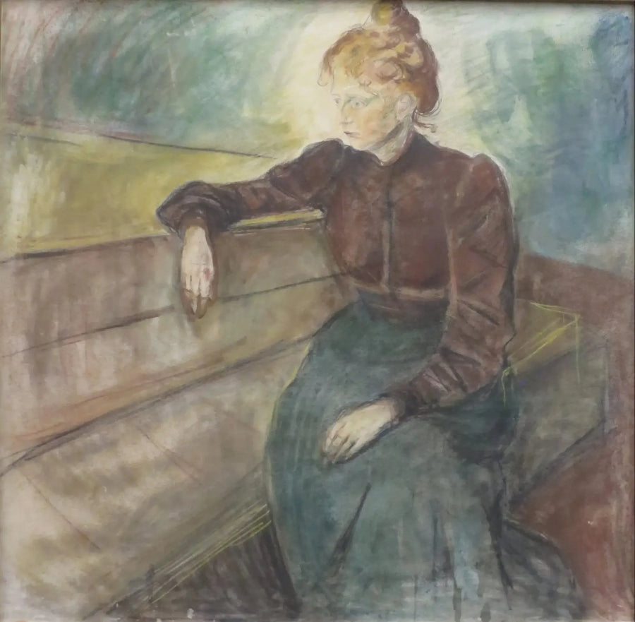 Ritratto di donna - Edvard Munch