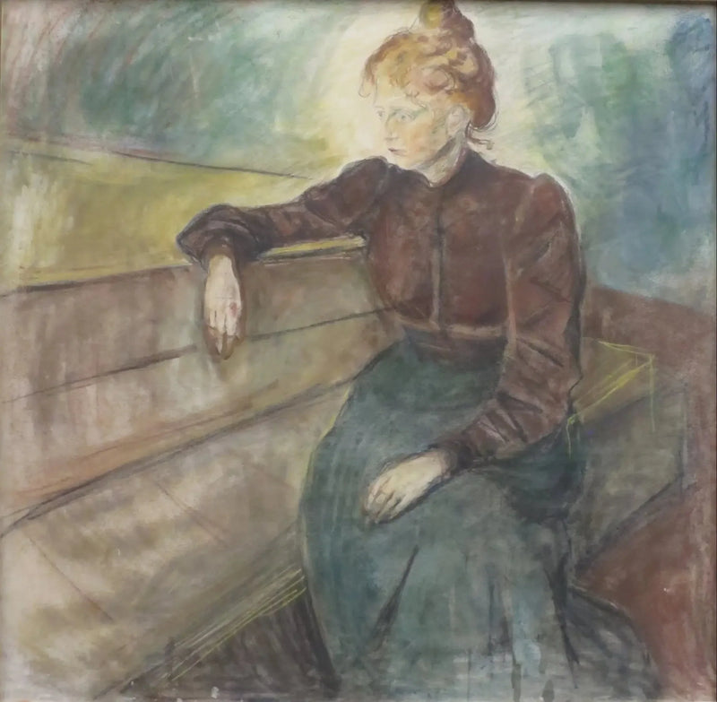 Ritratto di donna - Edvard Munch