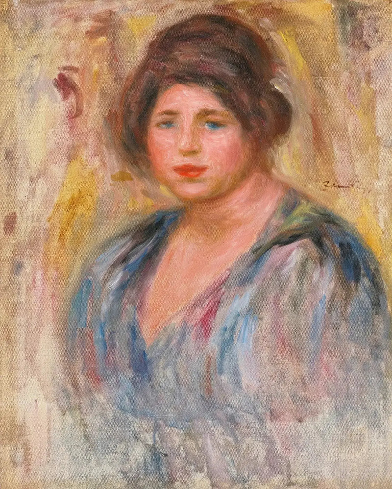 Ritratto di donna (Gabrielle Renard) - Pierre-Auguste Renoir
