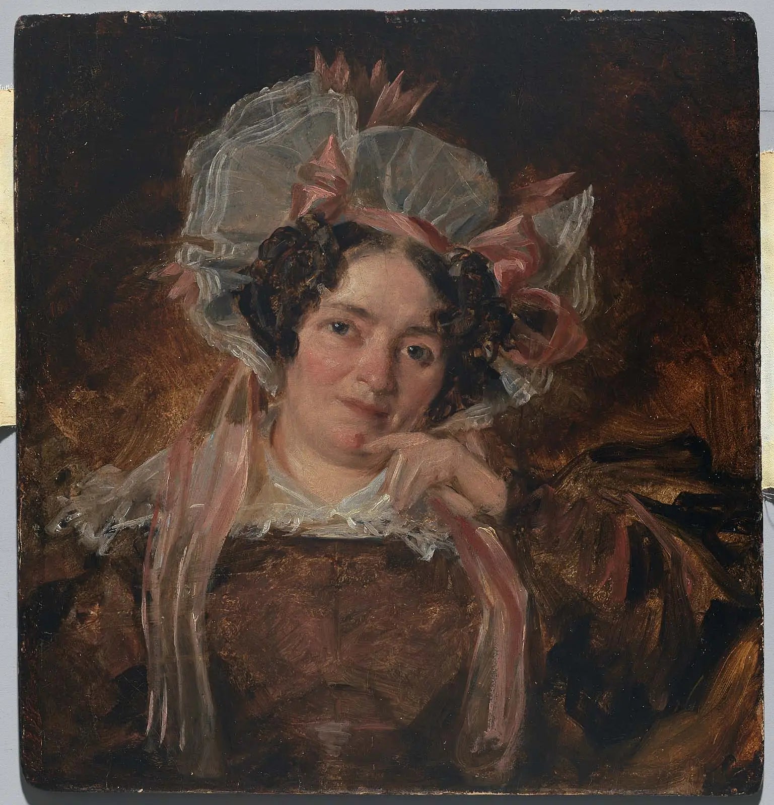 Portrait de femme - John Constable image 1 reproduction artisanale de tableau
