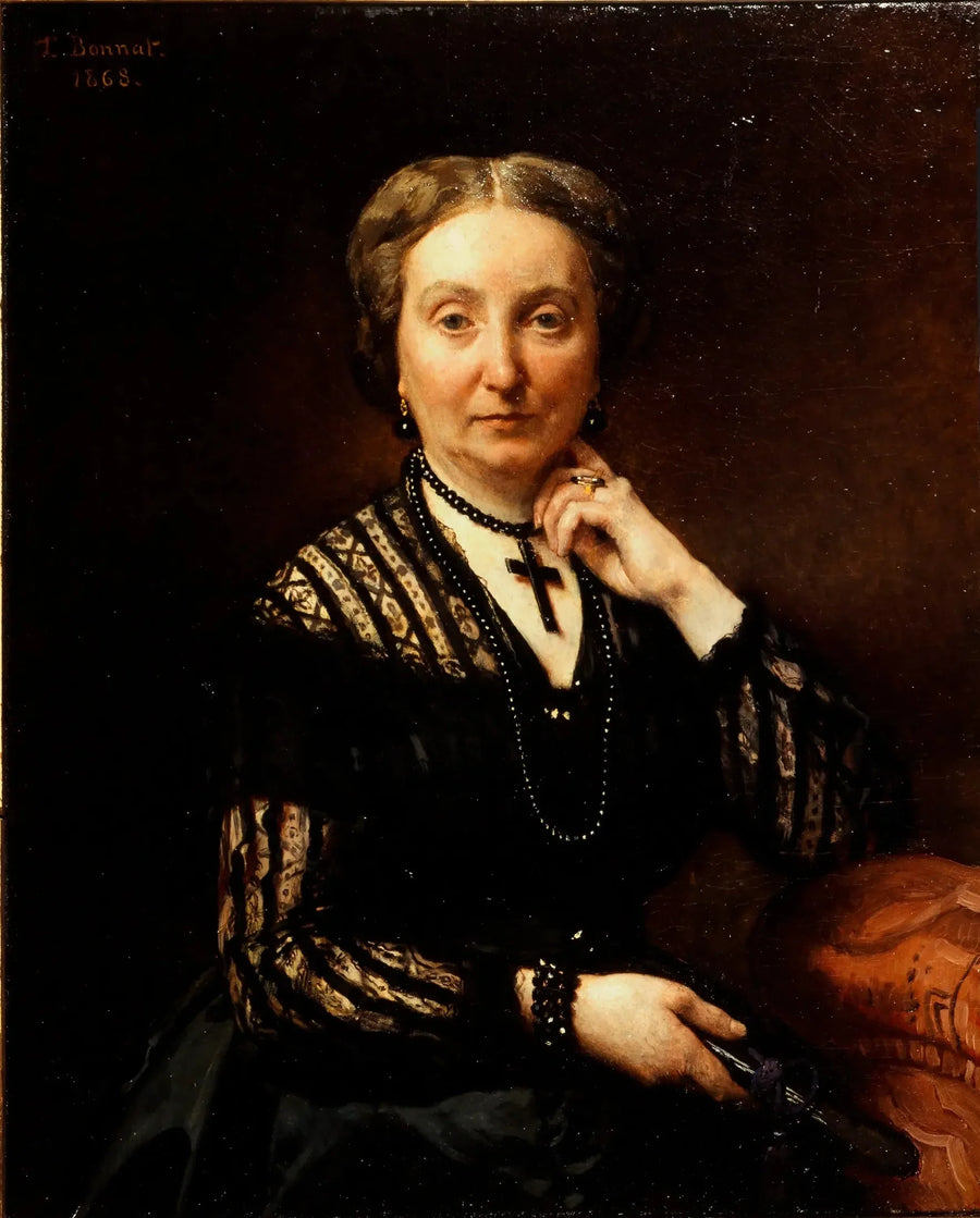 Ritratto di donna (P2688) - Léon Bonnat