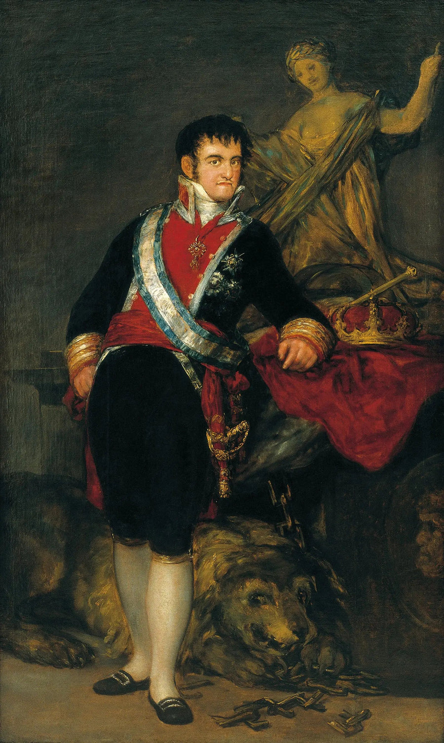 Ritratto di Ferdinando VII di Spagna - Francisco de Goya