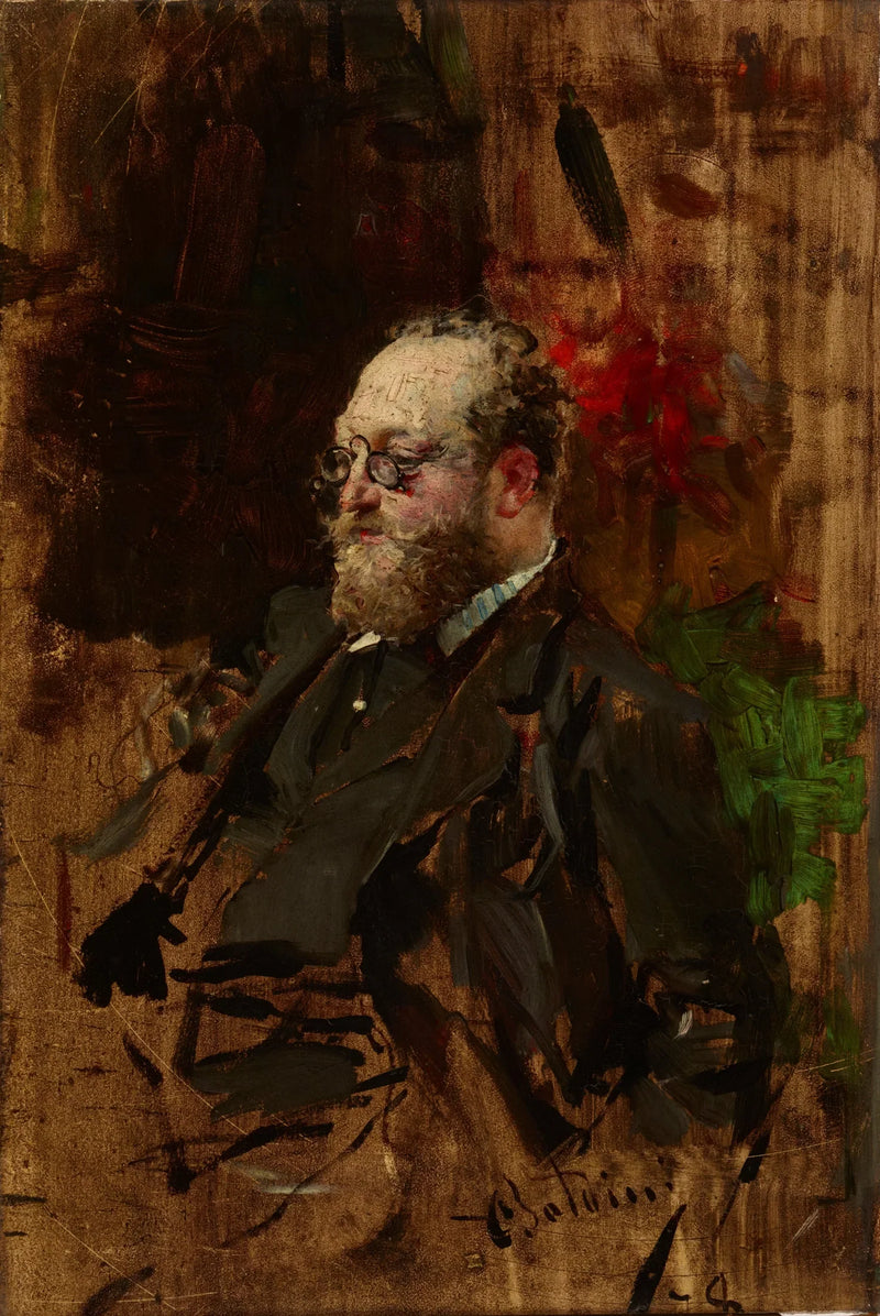 Ritratto di Ferdynand Bryndza (1837-1891) - Giovanni Boldini