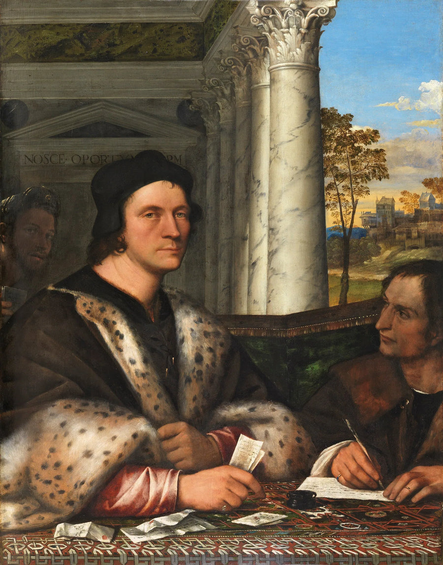 Ritratto di Ferry Carondelet con il suo segretario - Sebastiano del Piombo