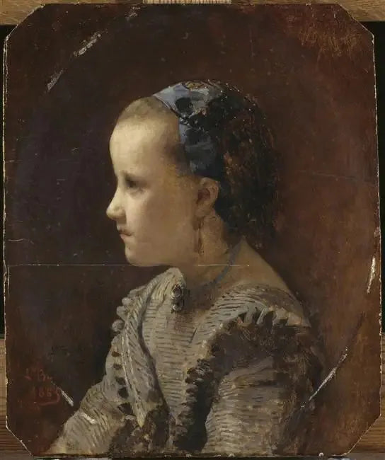 Ritratto di bambina - Léon Bonnat