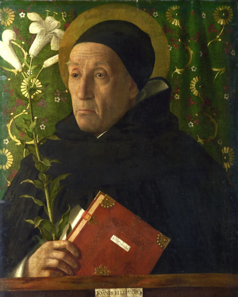Ritratto di Fra Teodoro d'Urbino in san Domenico - Giovanni Bellini