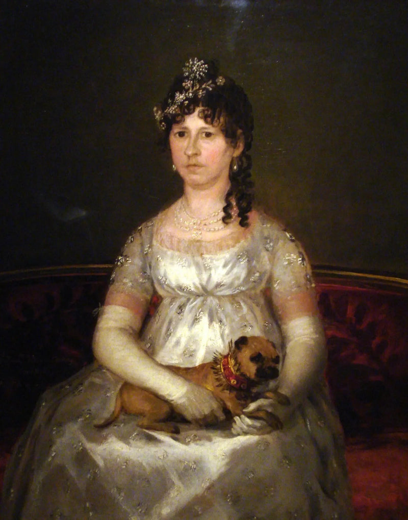 Ritratto di Francisca Vicenta Chollet e Caballero - Francisco de Goya
