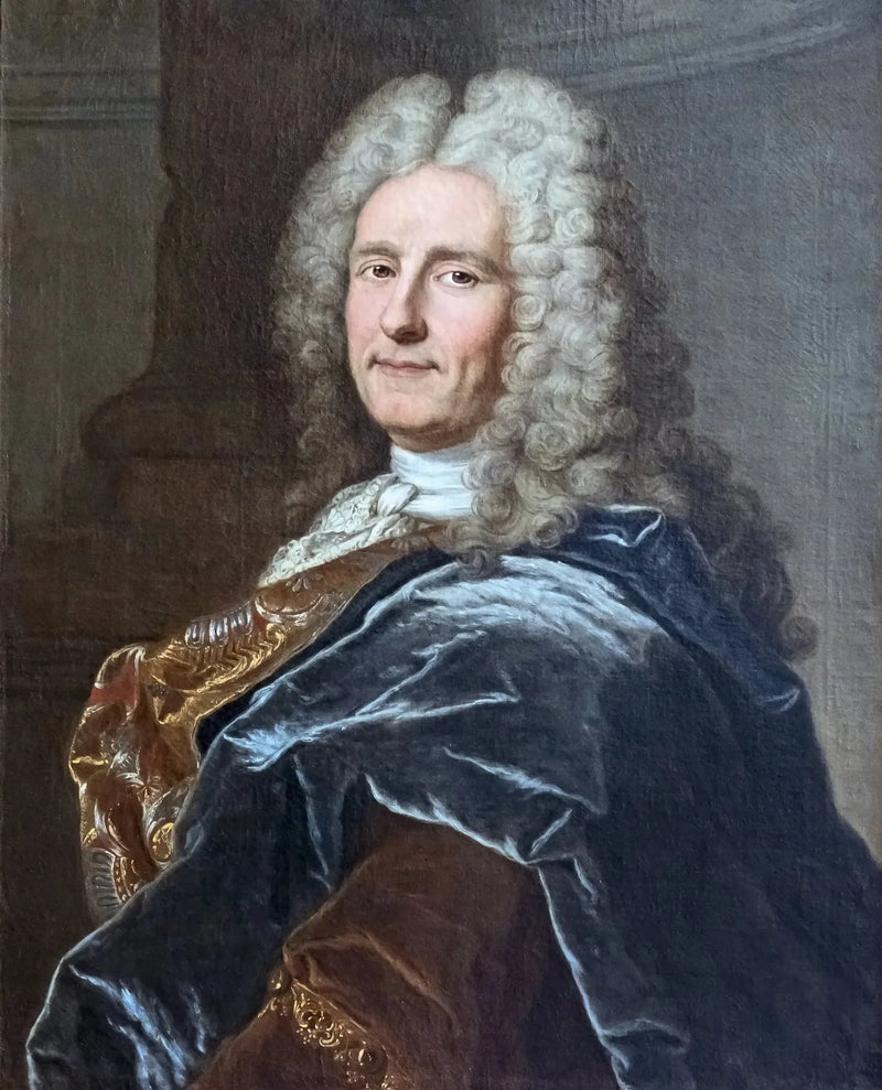 Ritratto di François Ier Castanier (1676-1759) - Hyacinthe Rigaud