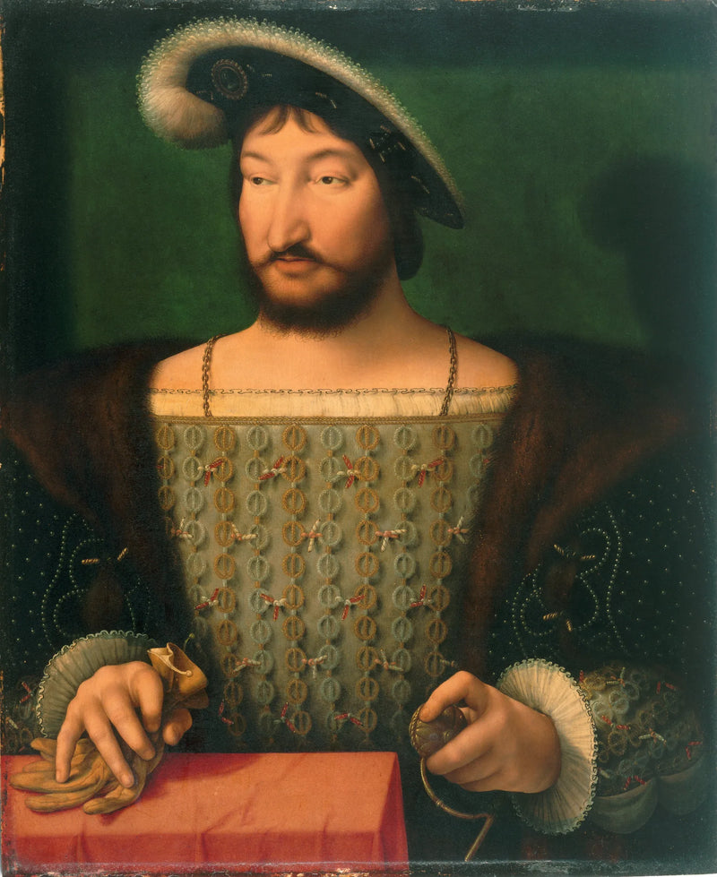 Ritratto di Francesco I, re di Francia - Joos van Cleve