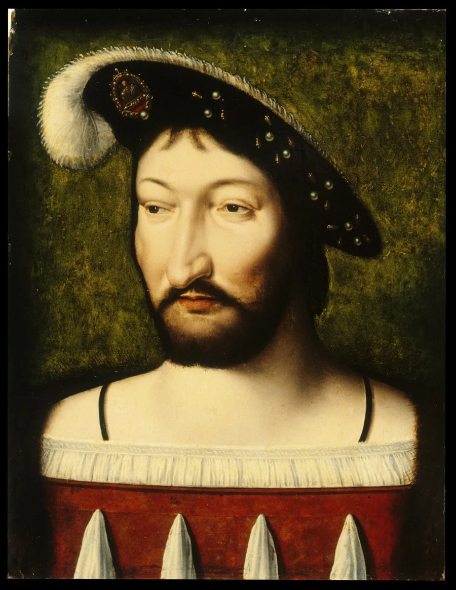 Ritratto di Francesco I, re di Francia - Joos van Cleve