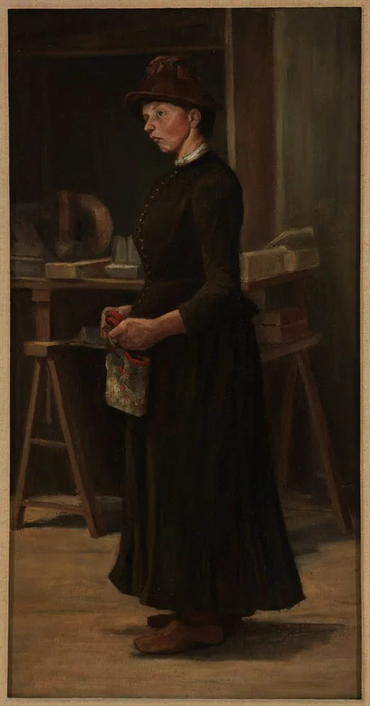 Ritratto di Fräulein Kyburz - Ferdinand Hodler