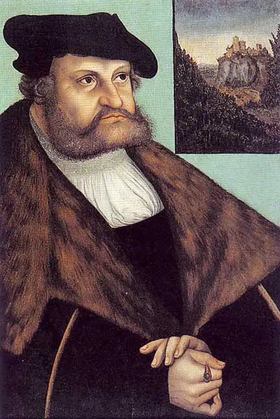 Ritratto di Federico III il Saggio, elettore di Sassonia