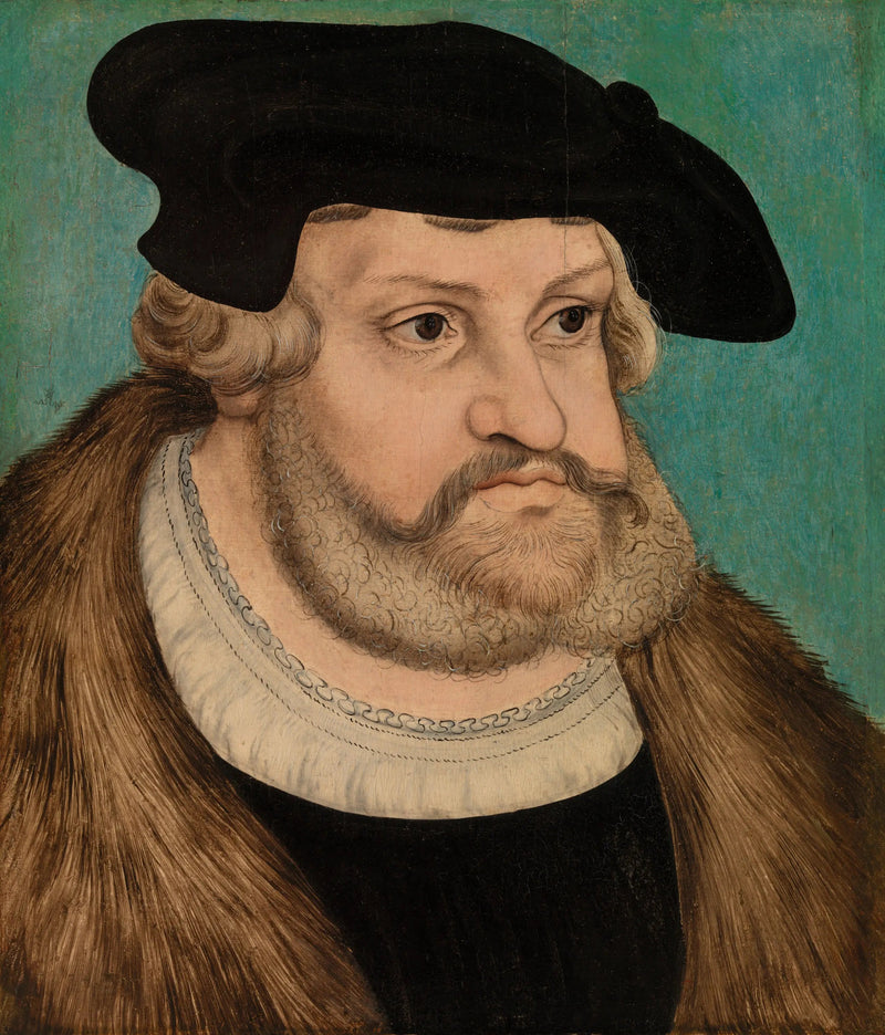 Ritratto di Federico il Saggio, duca di Sassonia - Lucas Cranach il Vecchio