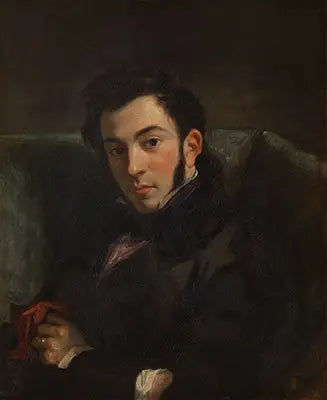 Reproduction du tableau « Portrait de Frédéric Villot - Eugène Delacroix » par Alpha Reproduction en peinture à l’huile