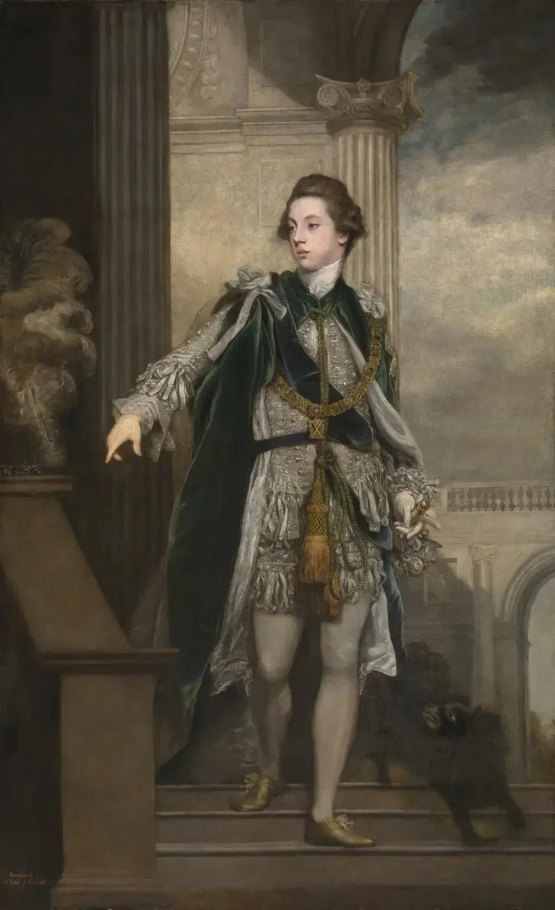 Ritratto di Frederick Howard, 5º conte di Carlisle (1748–1825) - Joshua Reynolds