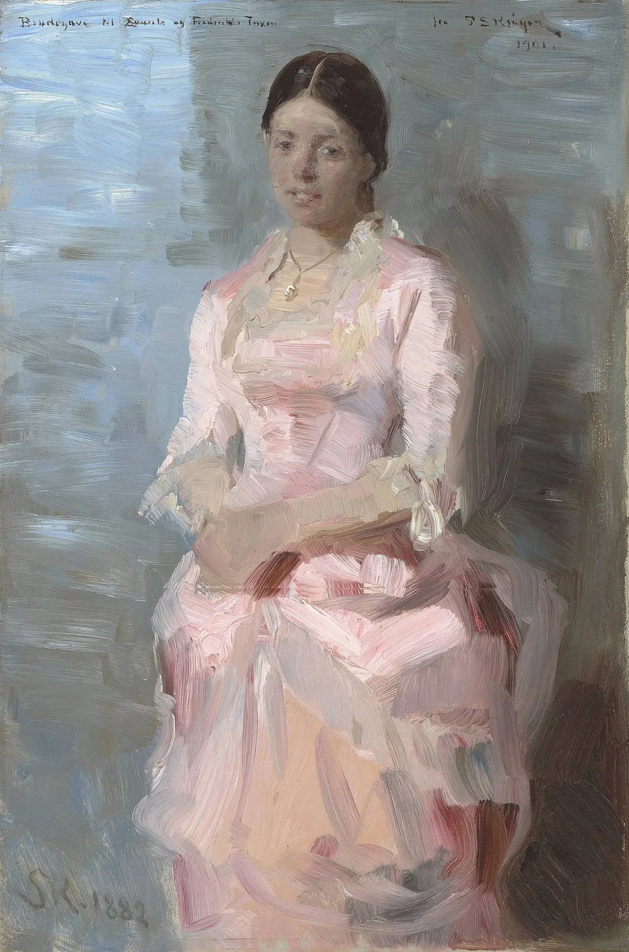 Ritratto di Frederikke Tuxen - Peder Severin Krøyer