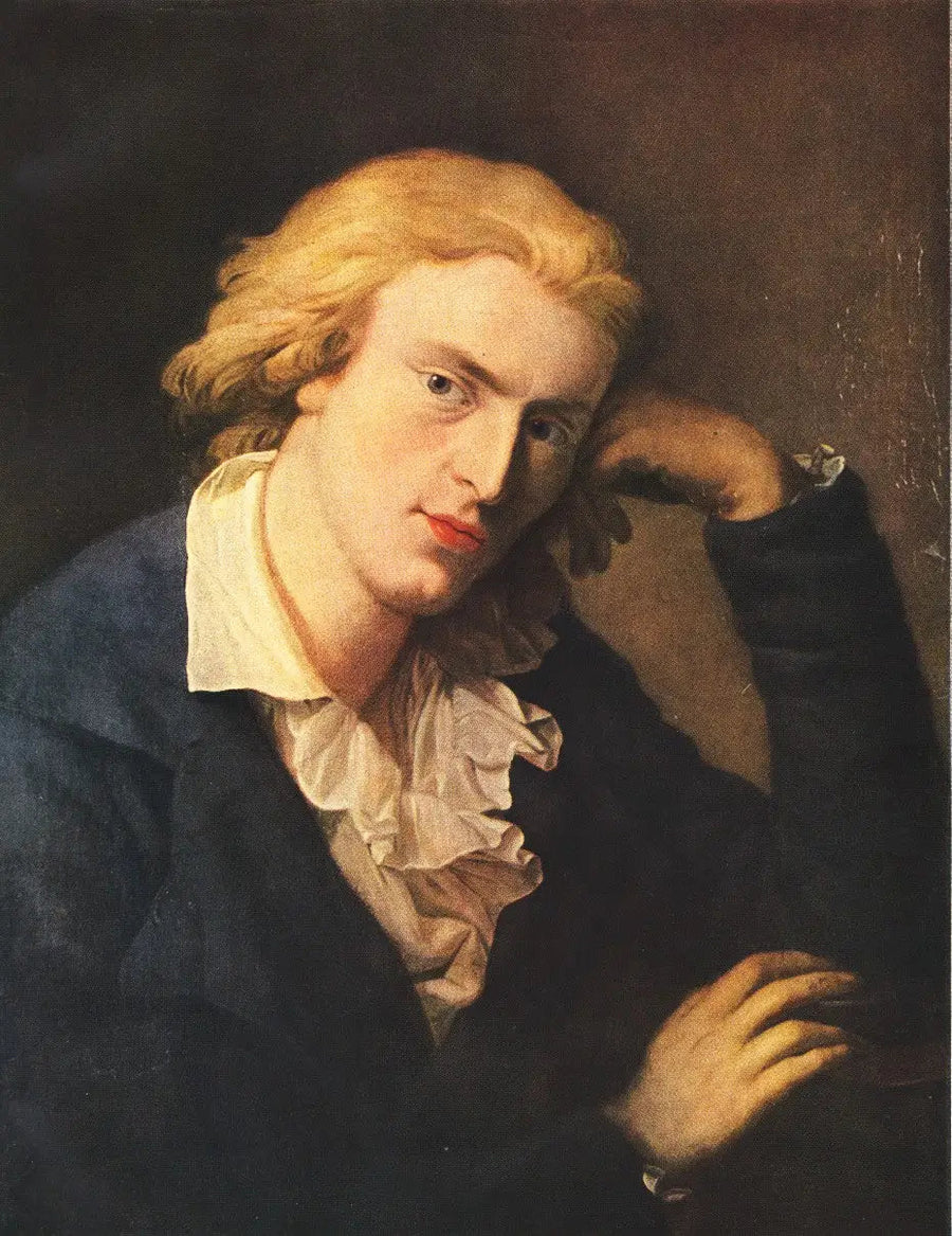 Ritratto di Friedrich Schiller - Anton Graff