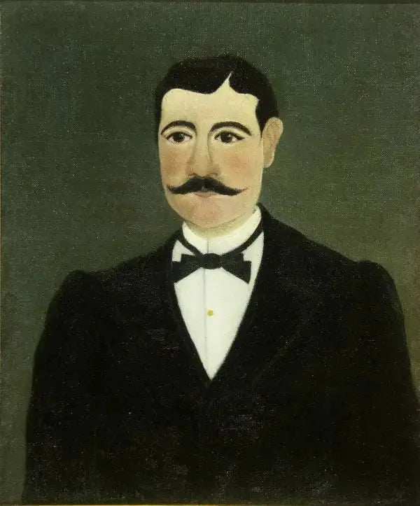 Ritratto di Frumence Biche in abiti civili - Henri Rousseau