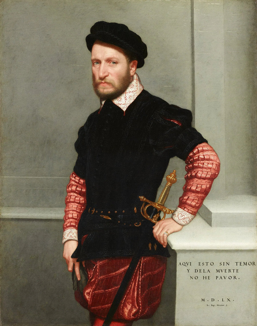 Ritratto di Gabriel III de la Cueva e Girón - Giovanni Battista Moroni