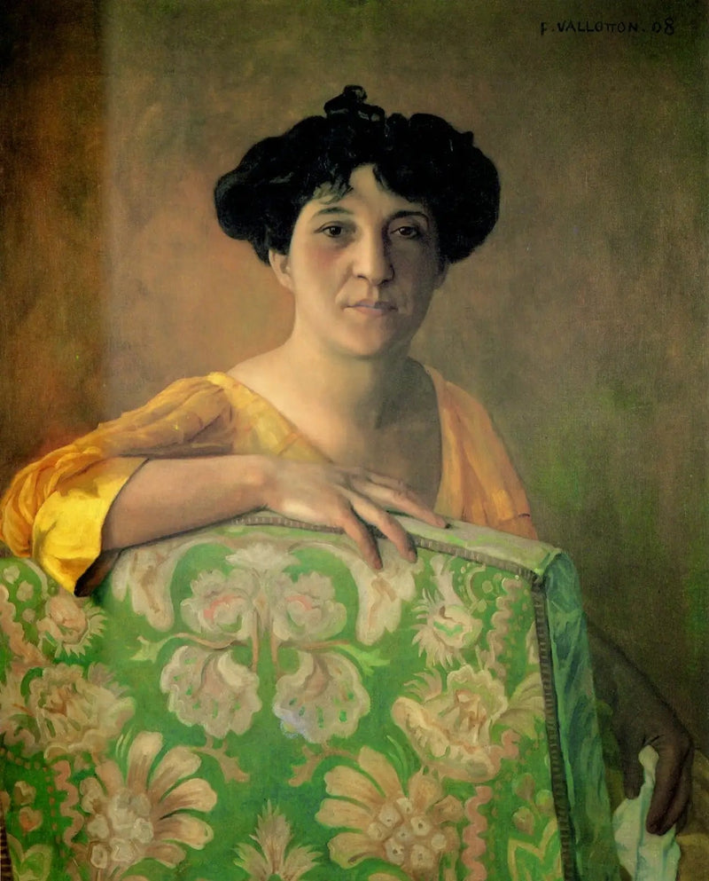 Ritratto di Gabrielle Vallotton - Félix Vallotton