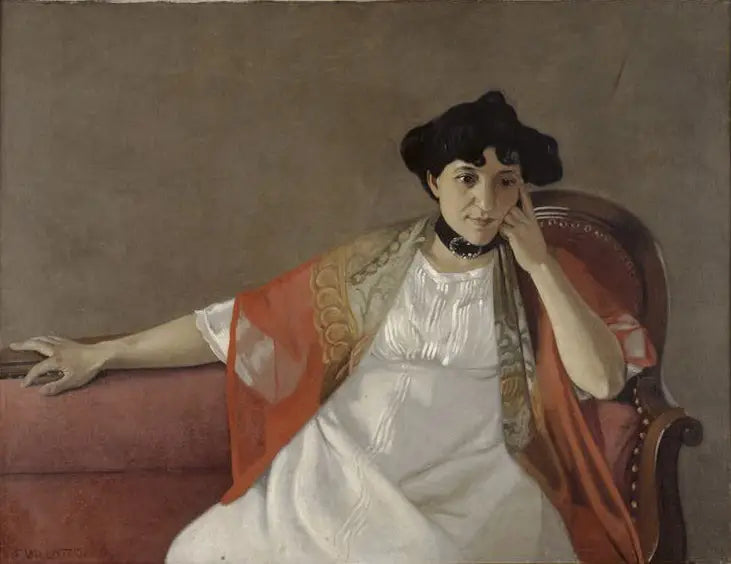 Ritratto di Gabrielle Vallotton - Félix Vallotton