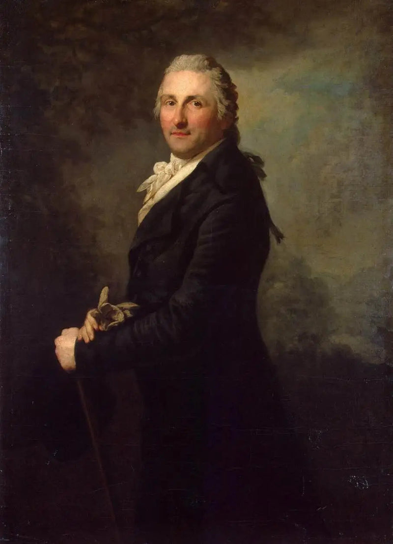 Ritratto di Georg Leopold Goguel - Anton Graff