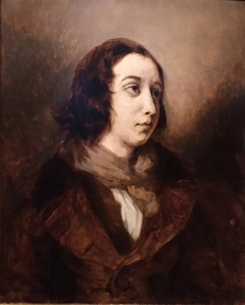 Ritratto di George Sand - Eugène Delacroix