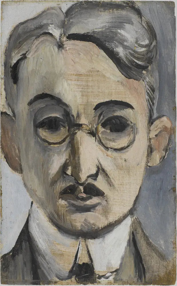 Ritratto di Georges Besson con occhiali - Henri Matisse