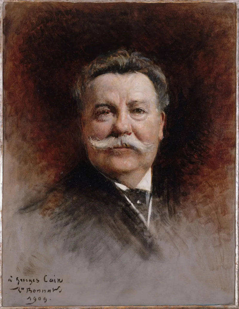 Ritratto di Georges Cain (1853-1919), pittore e letterato - Léon Bonnat