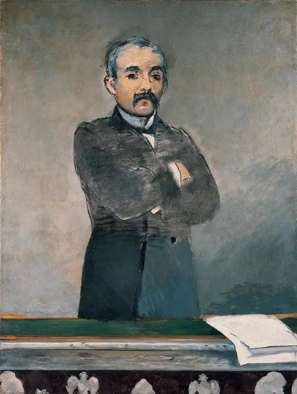 Ritratto di Georges Clémenceau - Édouard Manet