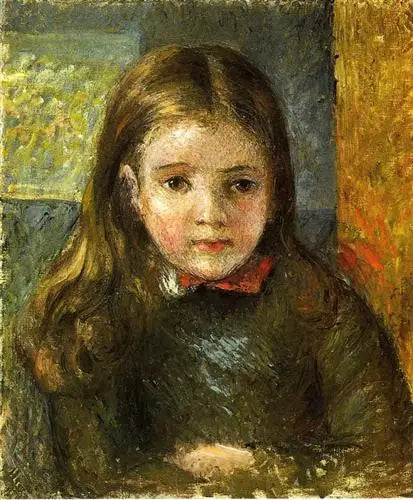 Ritratto di Georges Pissarro - Camille Pissarro