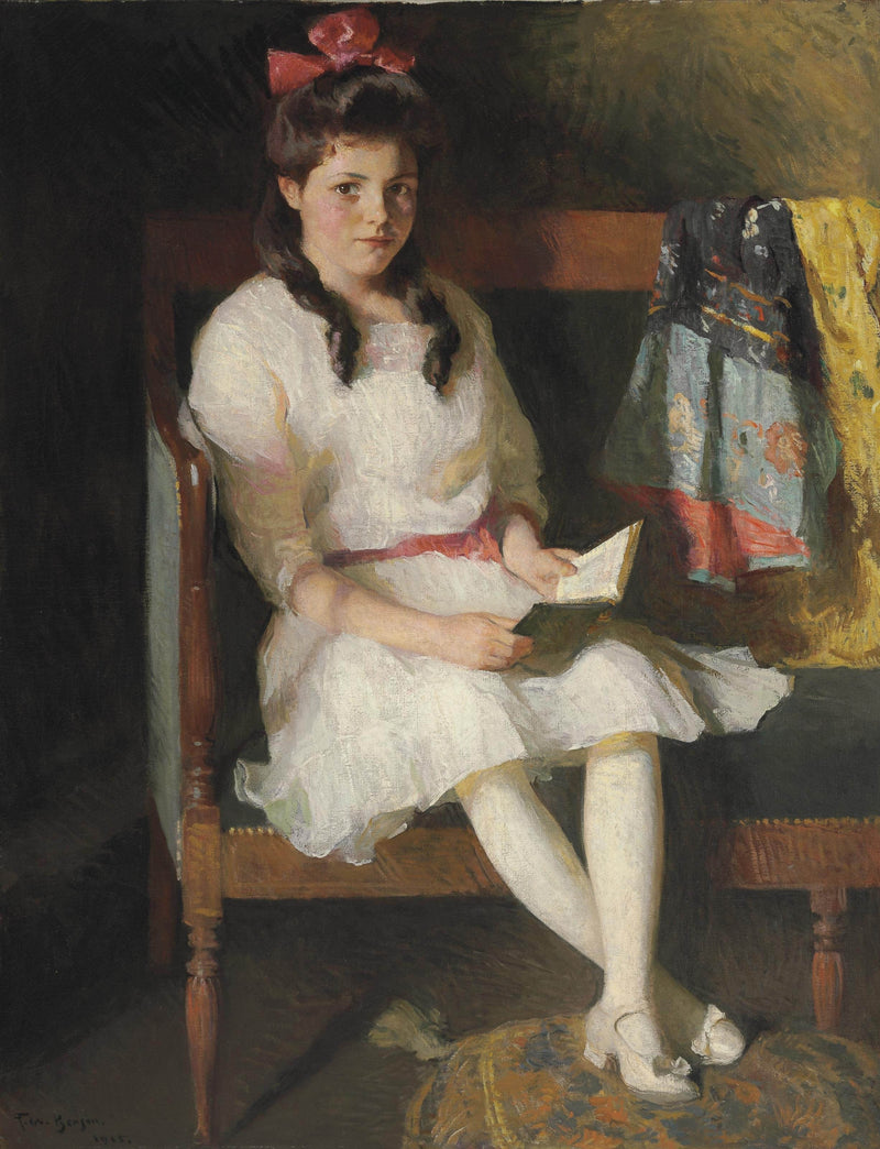 Ritratto di Gertrude Russell - Frank Weston Benson