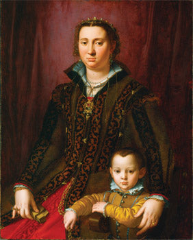 Ritratto di Giovanna Chevara e Giovanni Montalvo - Bronzino