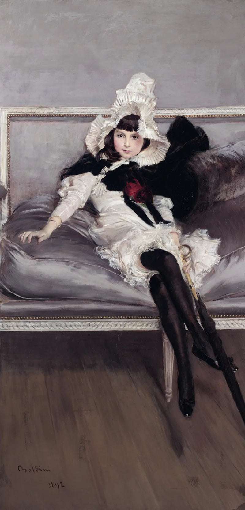 Ritratto di Giovinetta Errazuriz (Josefina Errázuriz Alvear) - Giovanni Boldini