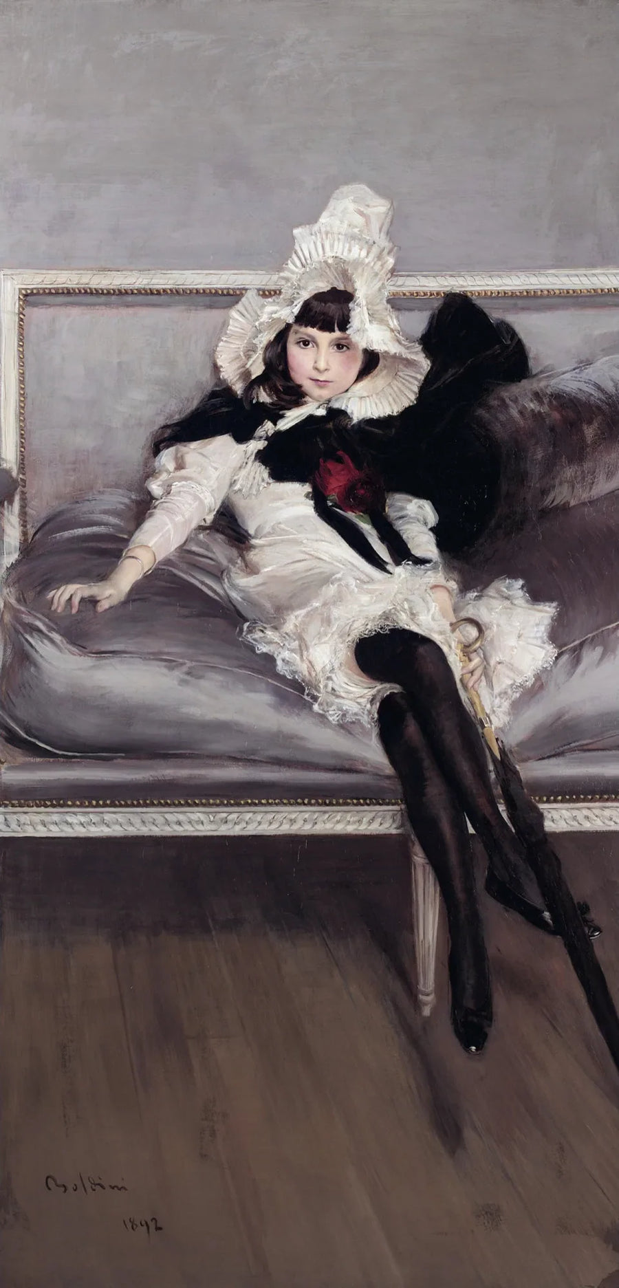 Ritratto di Giovinetta Errazuriz (Josefina Errázuriz Alvear) - Giovanni Boldini