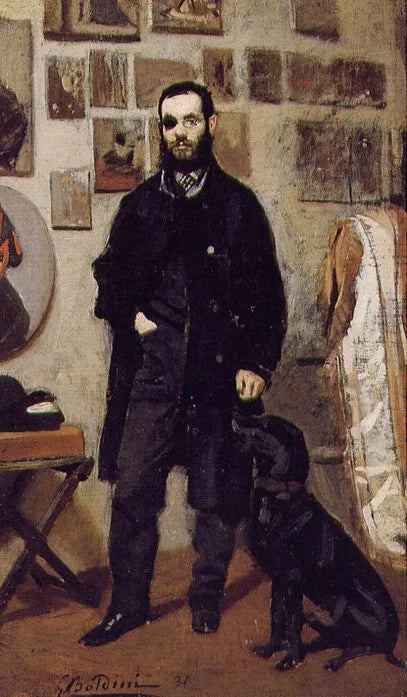 Ritratto di Giuseppe Abbati - Giovanni Boldini