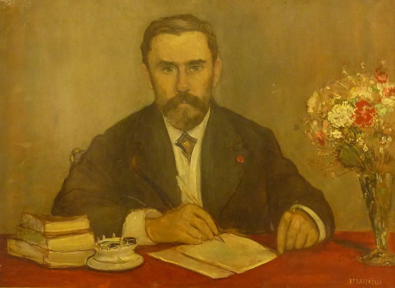 Ritratto di Gustave Geffroy - Jean-François Raffaele
